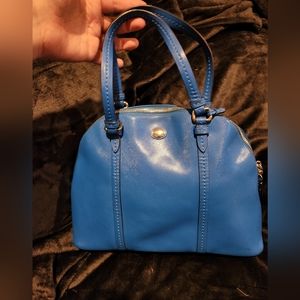Bright Blue Coach Purse